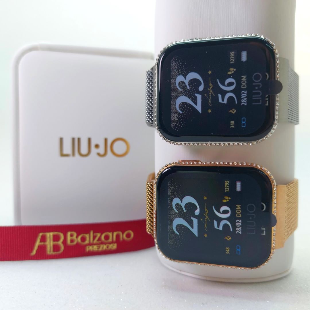 Orologio Smartwatch con Pietre Silver Donna LiuJo Energy - AB PREZIOSI  BALZANO